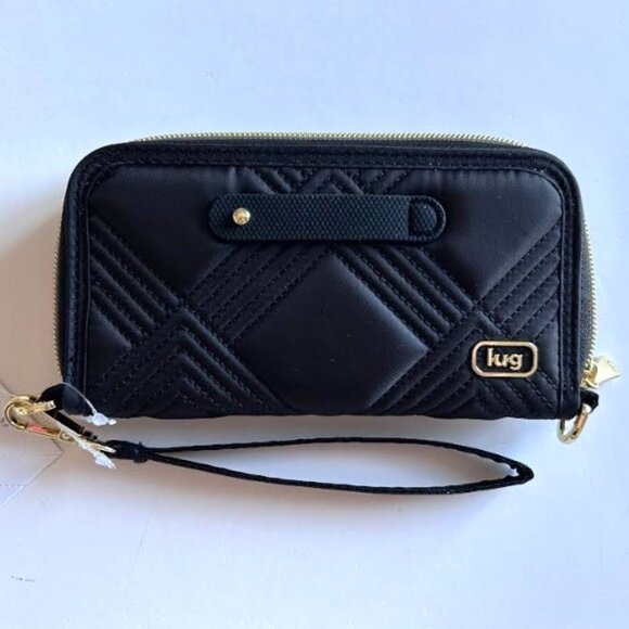 Lug Wicked x Lug Whirly RFID Wristlet Wallet - Black - Picture 2 of 6